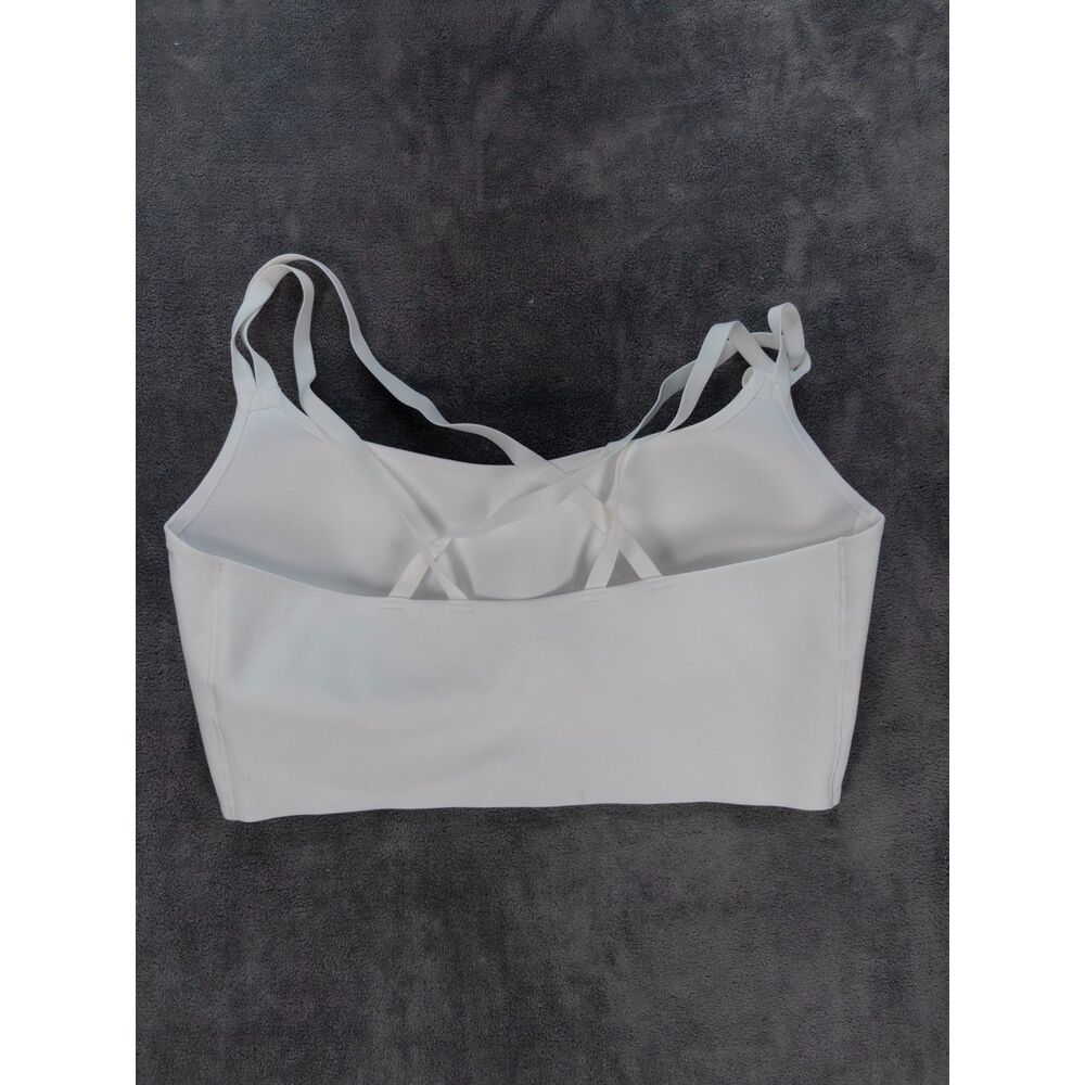 Aerie Offline Real Me Hold Up Sports Bra Air White Womens Size XL Strappy Back - Picture 4 of 7